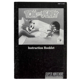 Tom and Jerry [Manual] (Super Nintendo / SNES)