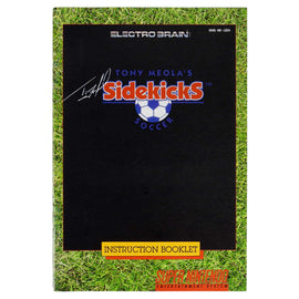 Tony Meola's Sidekicks Soccer [Manual] (Super Nintendo / SNES)