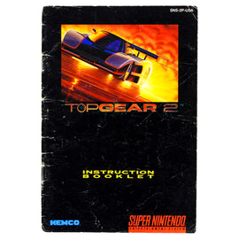Top Gear 2 [Manual] (Super Nintendo / SNES)