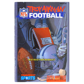 Troy Aikman NFL Football [Manual] (Super Nintendo / SNES)