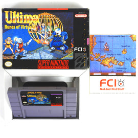 Ultima Runes of Virtue II 2 (Super Nintendo / SNES)