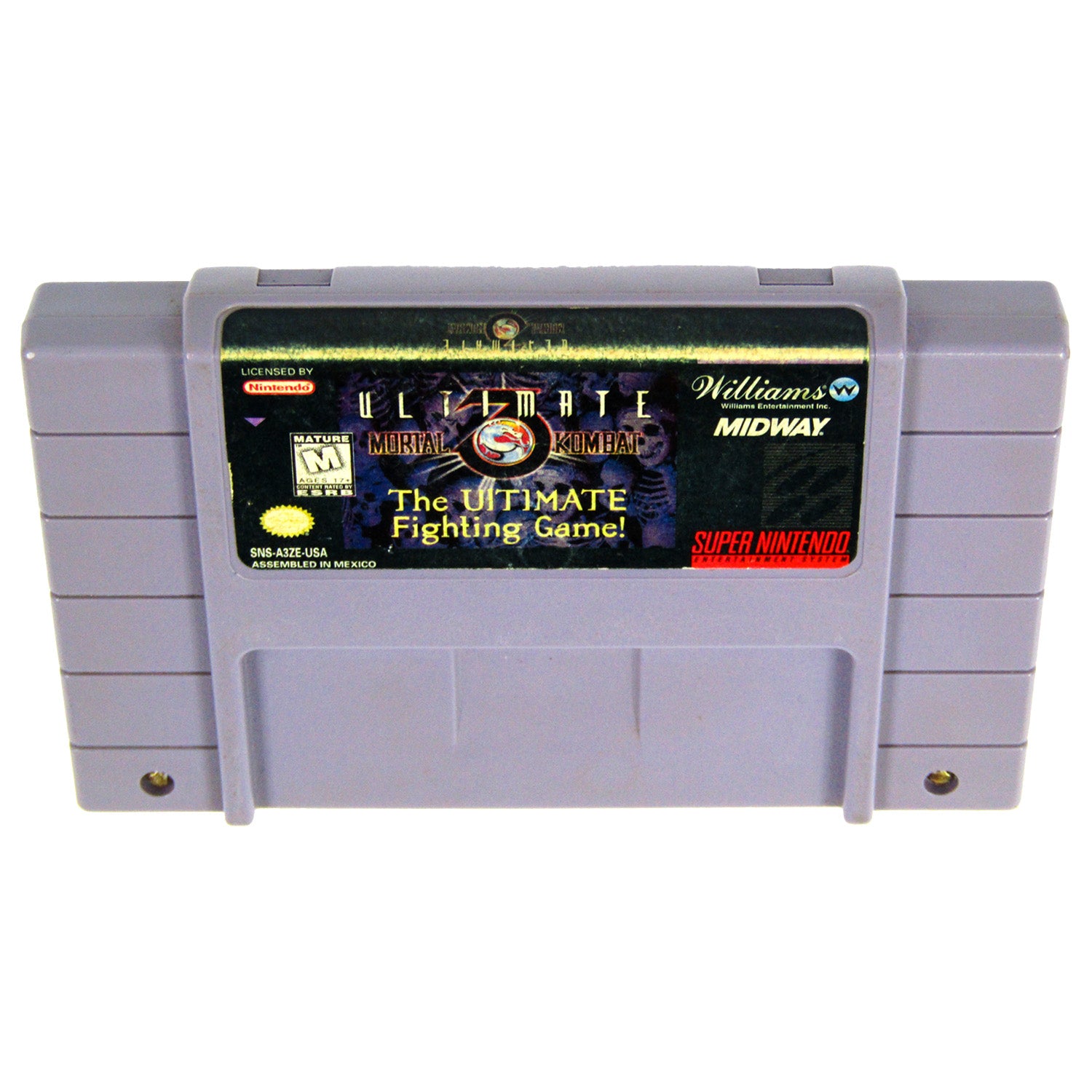 SFC★MORTAL KOMBAT 3 SNES 海外版 Ultimate Mortal Kombat 3 SNES. UK PAL ultimate Mortal Kombat III