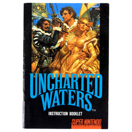 Uncharted Waters [Manual] (Super Nintendo / SNES)