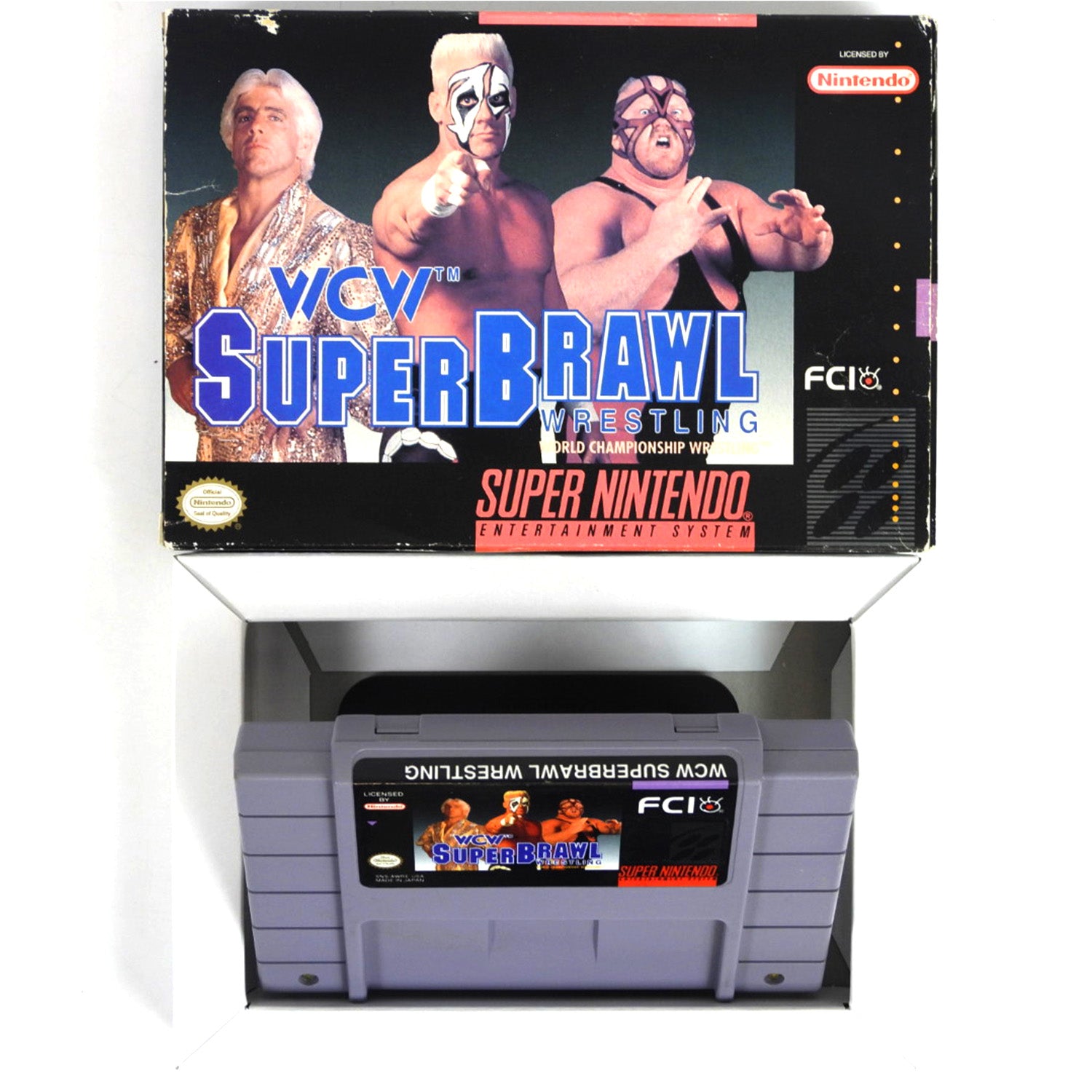 WCW Superbrawl Wrestling (Super Nintendo / SNES) – Retro MTL
