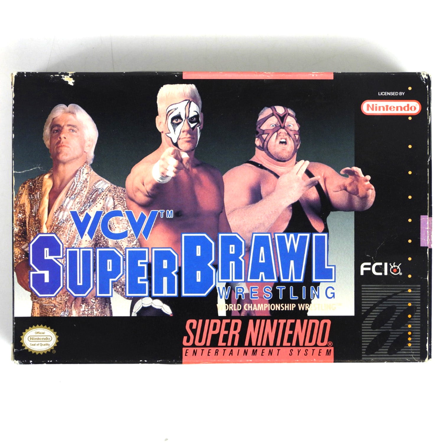 WCW Superbrawl Wrestling (Super Nintendo / SNES) – Retro MTL
