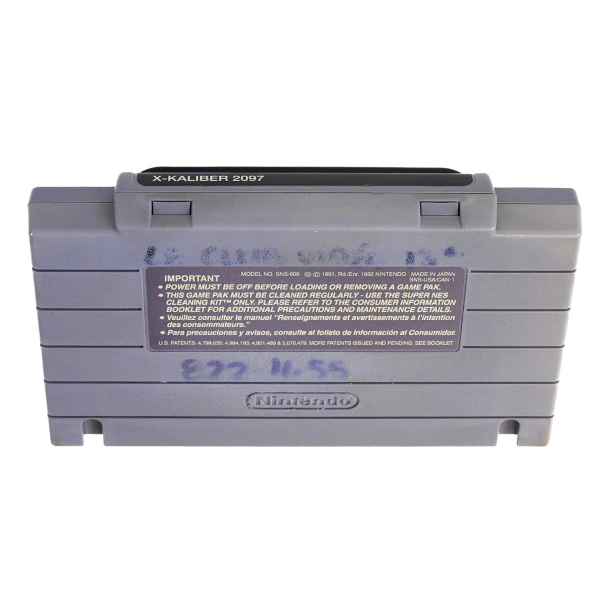 X-Kaliber 2097 (Super Nintendo / SNES) – Retro MTL