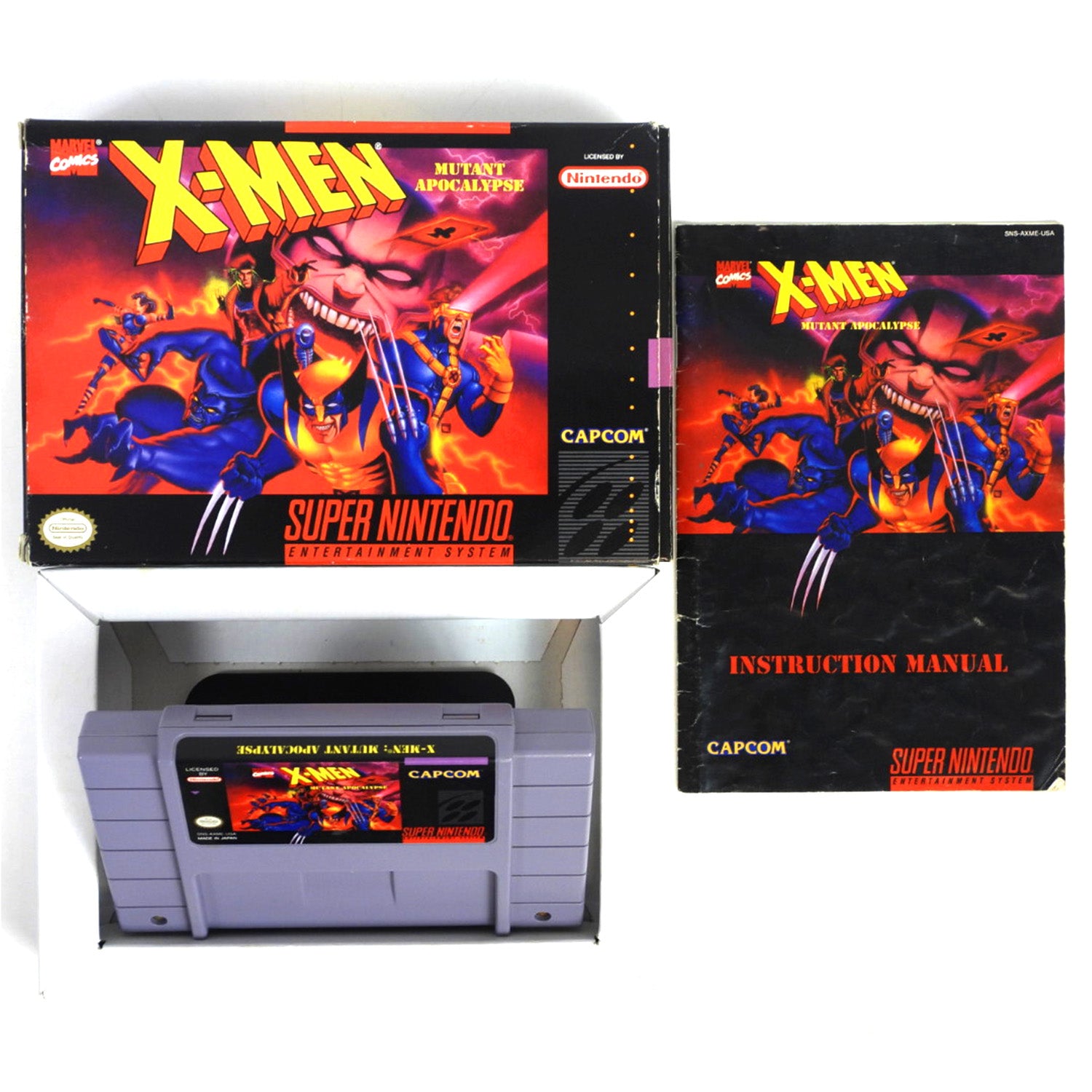 X-Men Mutant Apocalypse (Super Nintendo / SNES) – Retro MTL