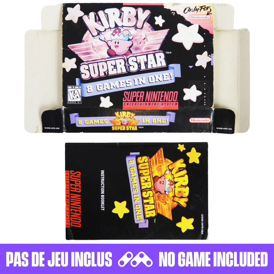 Kirby Super Star [Box] (Super Nintendo / SNES)