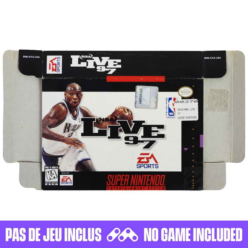 NBA Live 97 [Box] (Super Nintendo / SNES)
