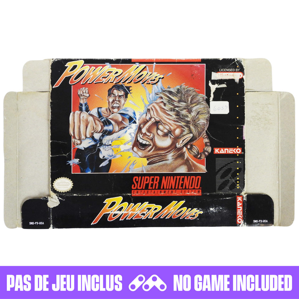 Power Moves [Box] (Super Nintendo / SNES)