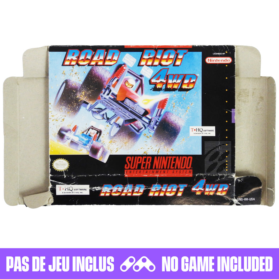 Road Riot 4WD [Box] (Super Nintendo / SNES)