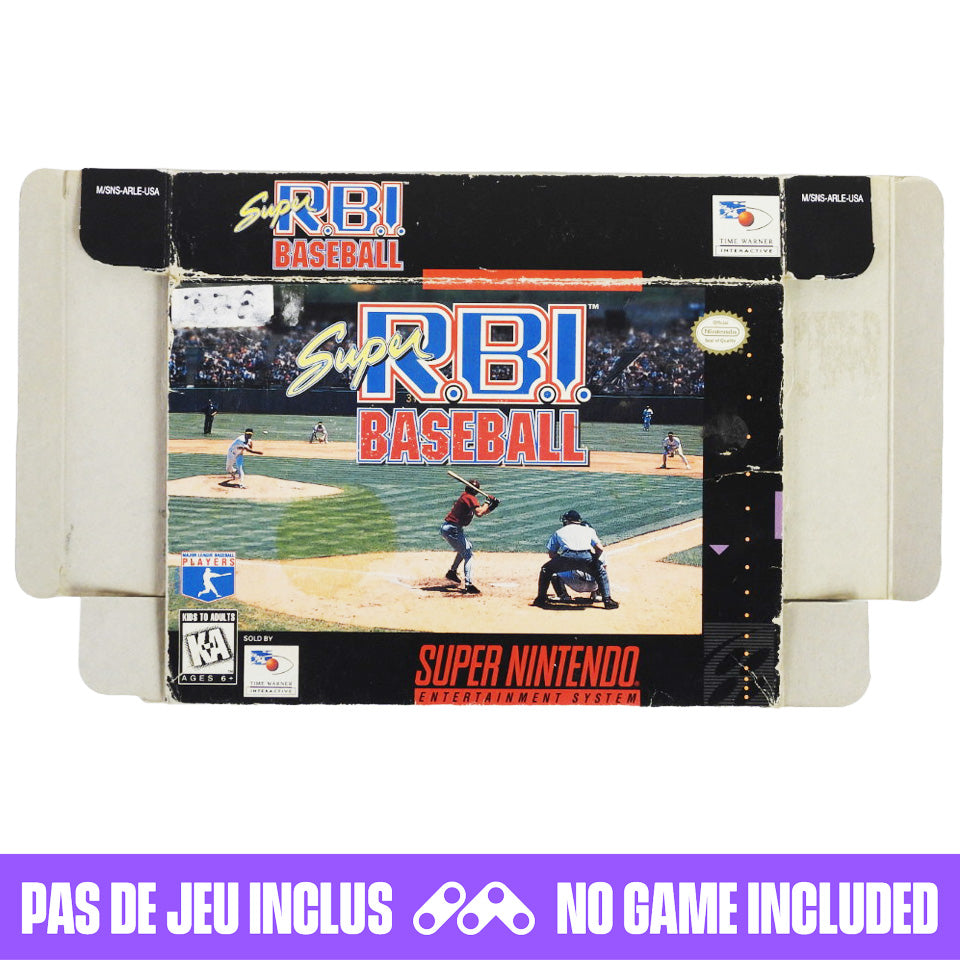 Super RBI Baseball [Box] (Super Nintendo / SNES)