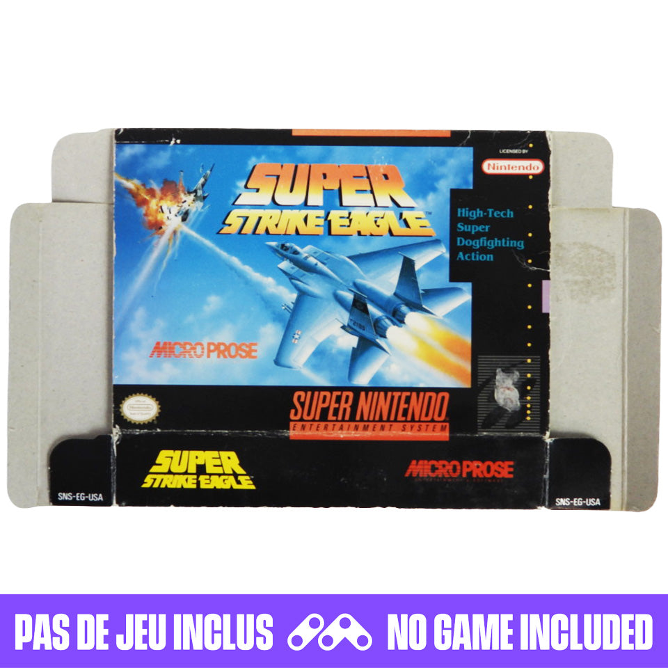 Super Strike Eagle [Box] (Super Nintendo / SNES)