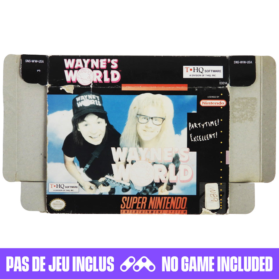 Wayne's World [Box] (Super Nintendo / SNES)