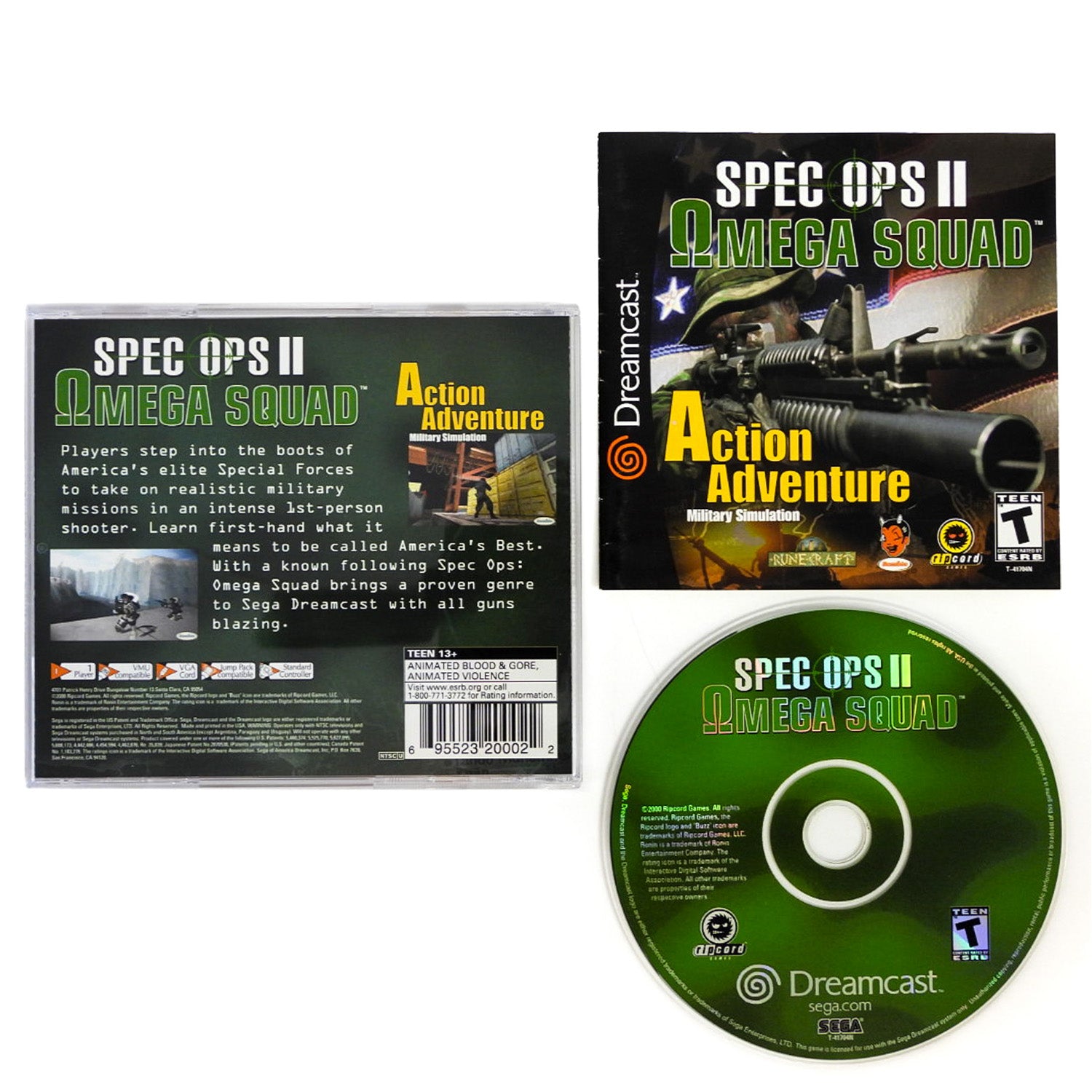 Spec Ops II 2: Omega Squad (Sega Dreamcast) – Retro MTL