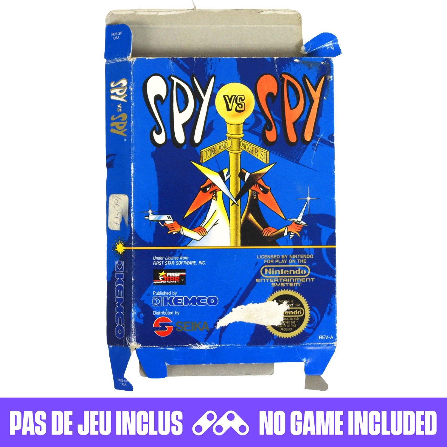 Spy Vs Spy [Box] (Nintendo / NES)