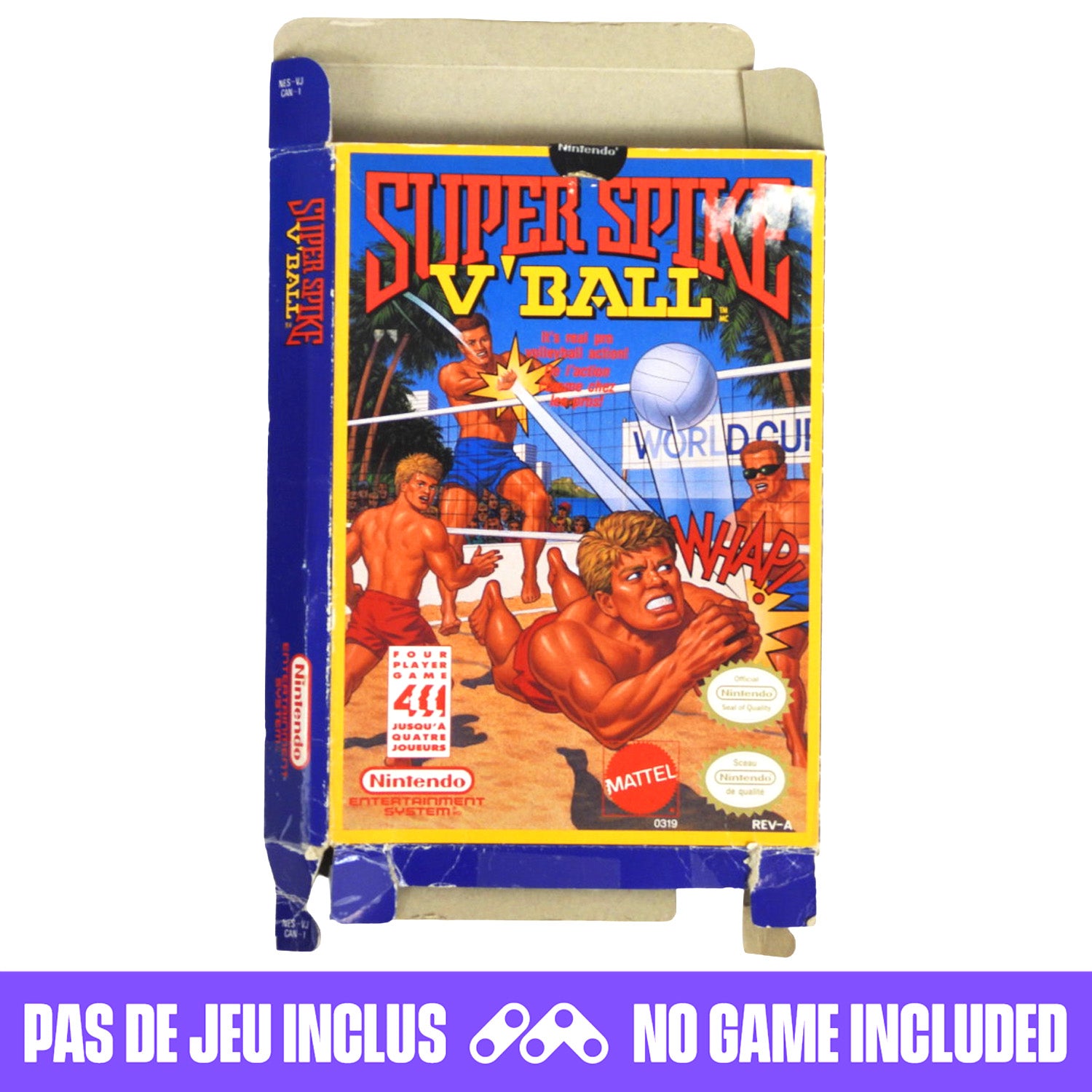 Super Strike Volleyball [CAN Version] [Box] (Nintendo / NES)