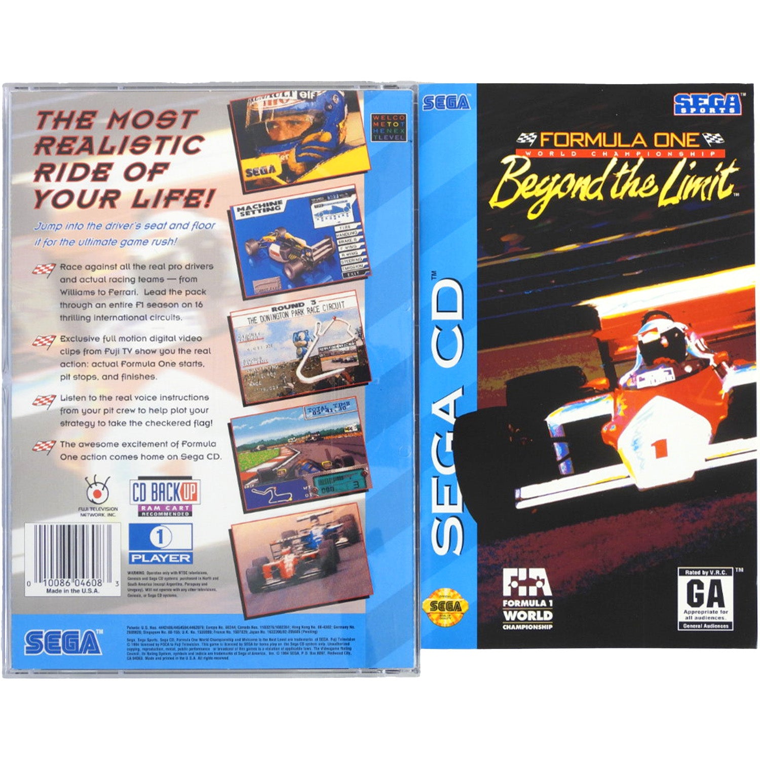 Formula One World Championship Beyond The Limit Sega CD Retro MTL formula-one-world-championship-beyond-the-limit-sega-cd-retro-mtl
