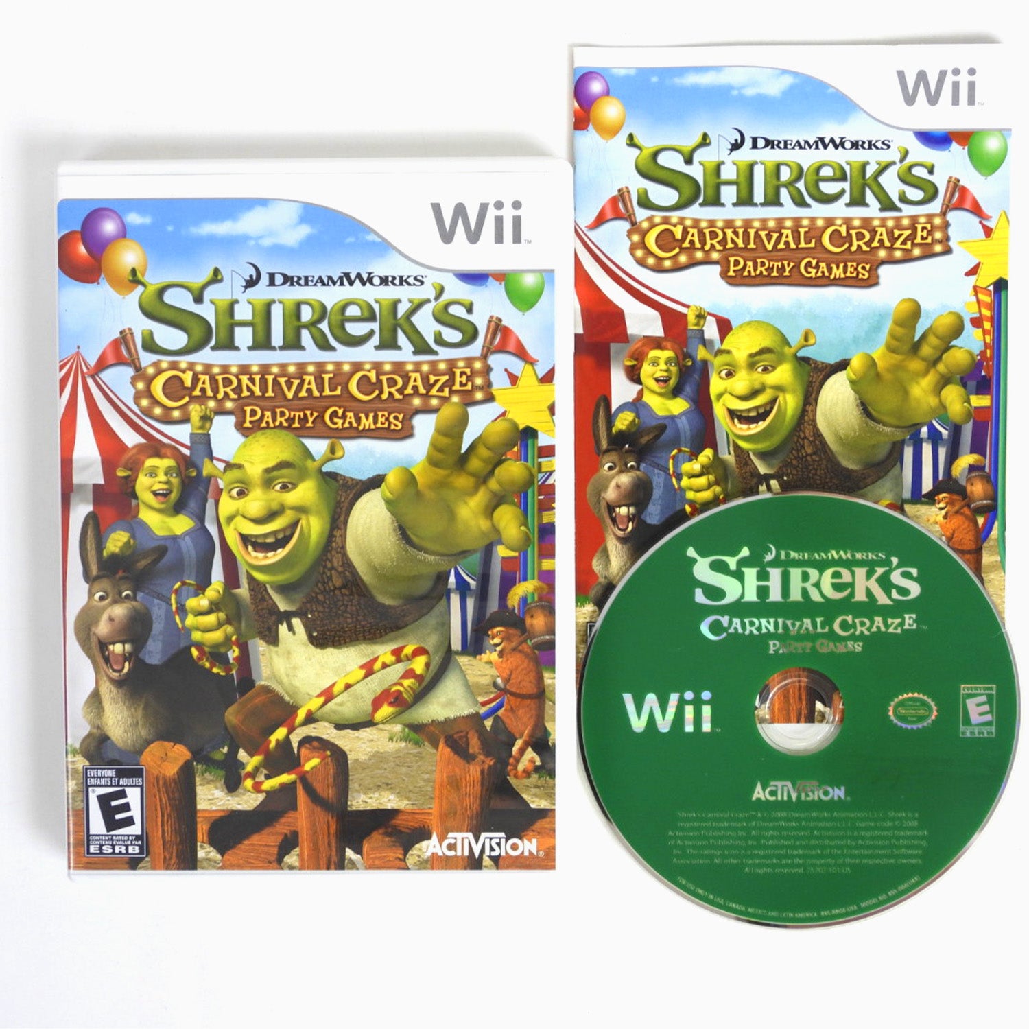 Shrek's Carnival Craze (Nintendo Wii)