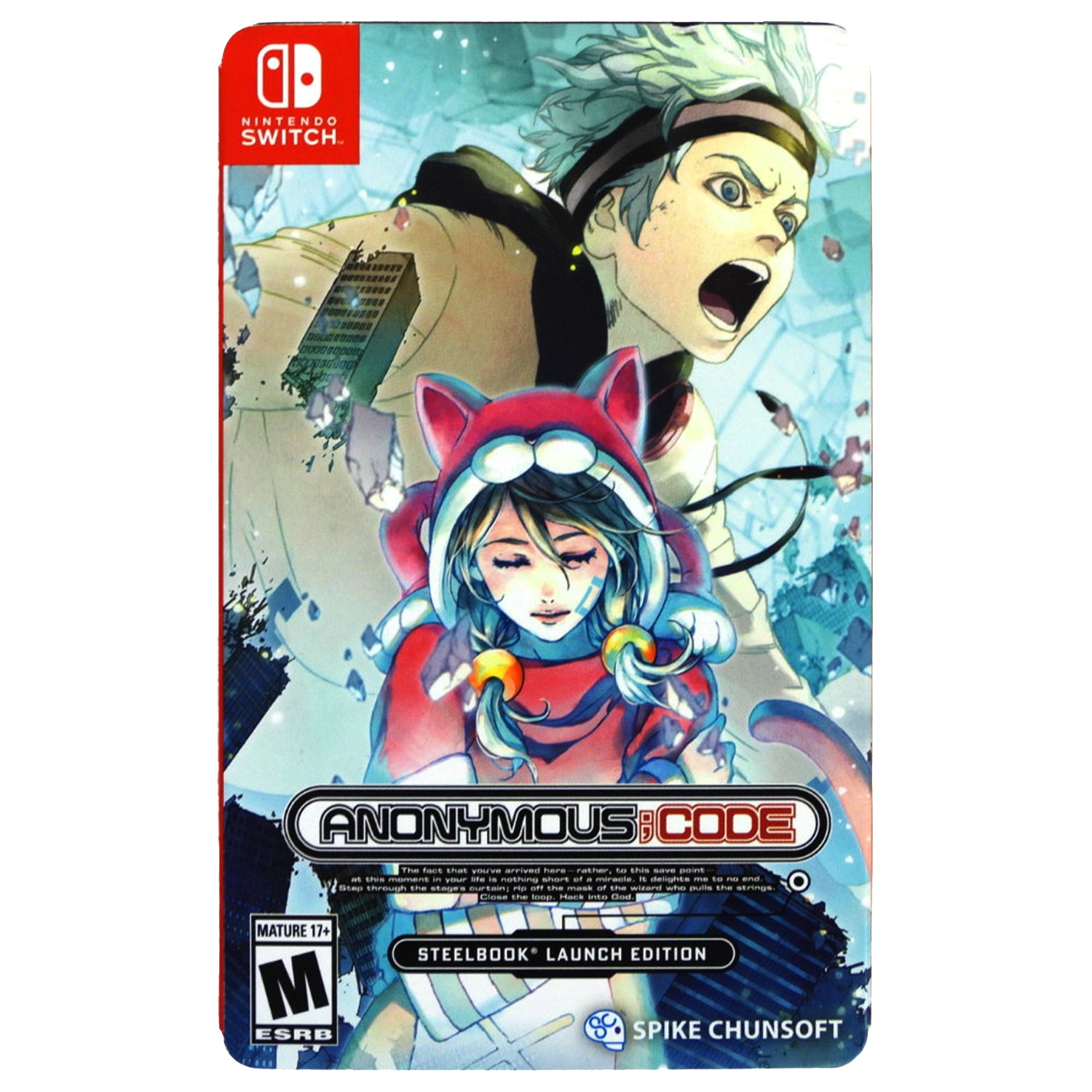 Anonymous;Code [SteelBook Launch Edition] (Nintendo Switch)