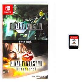 Final Fantasy VII & VIII Remastered Twin Pack [Asia English Version] (Nintendo Switch)