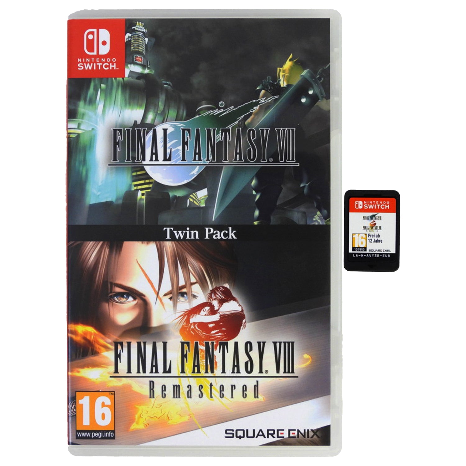 Final Fantasy VII 7 & VIII 8 Remastered Twin Pack [PAL] (Nintendo Switch)