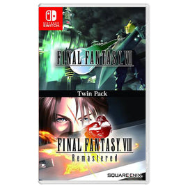 Final Fantasy VII 7 & VIII 8 [Remastered] Twin Pack [Asia English Version] (Nintendo Switch)