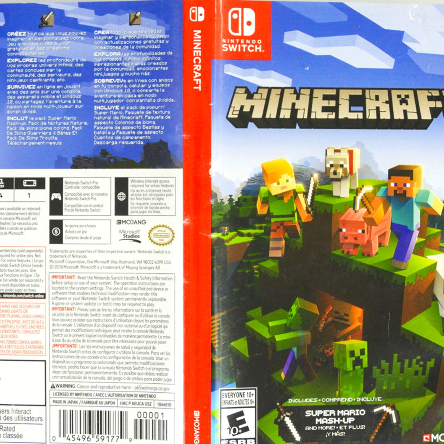 Minecraft (Nintendo Switch) – Retro MTL