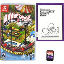 RollerCoaster Tycoon 3 [Complete Edition] [Limited Run Games] (Nintendo Switch)