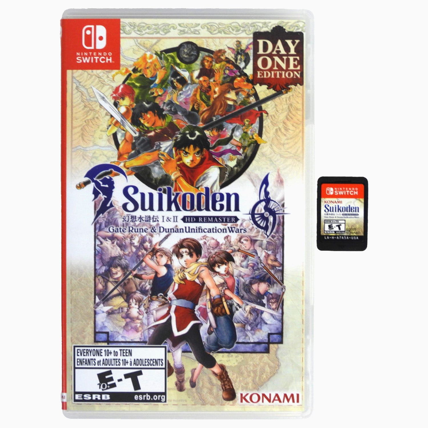 Suikoden I & II 2 HD Remaster [Day One Edition] (Nintendo Switch)