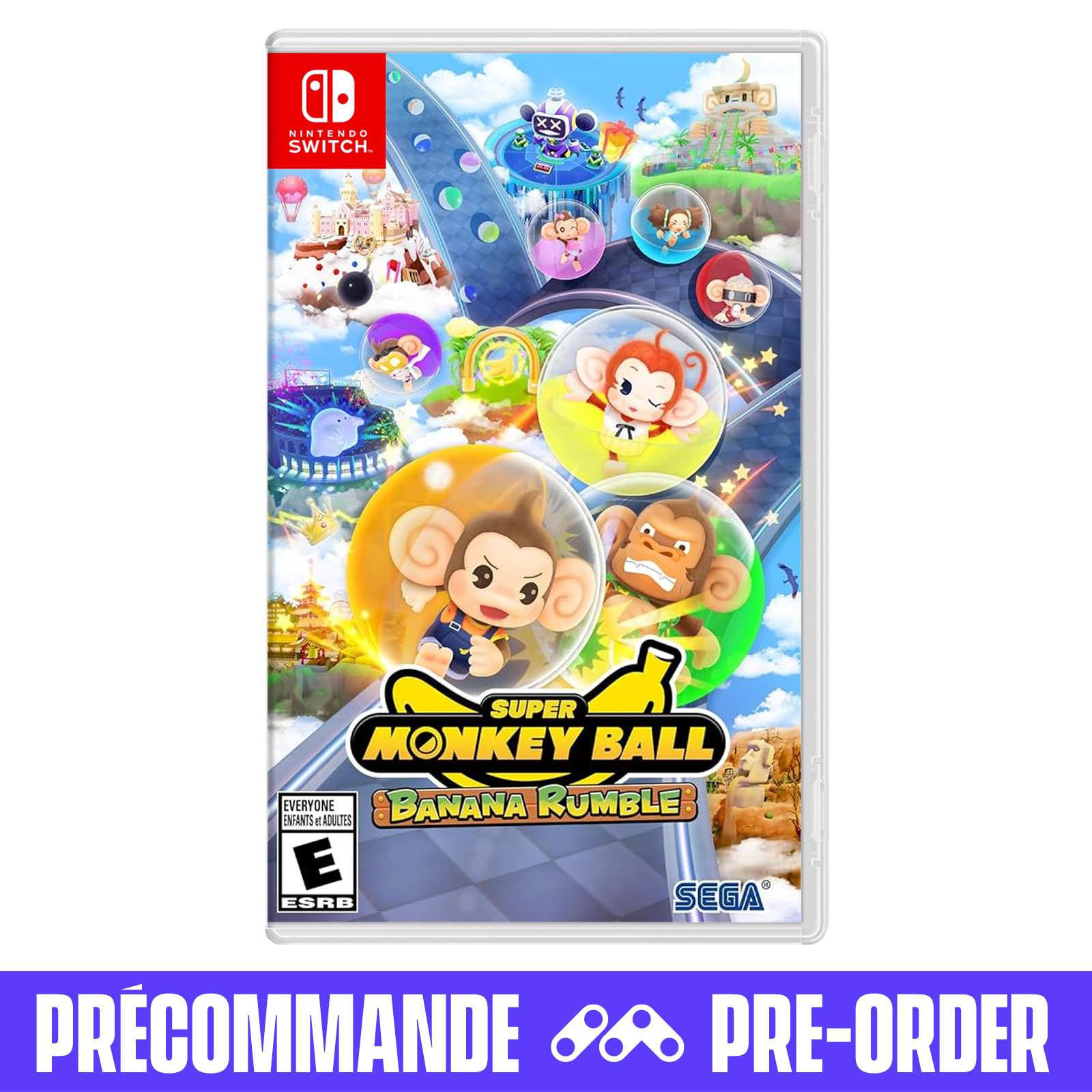 Super monkey ball switch release clearance date