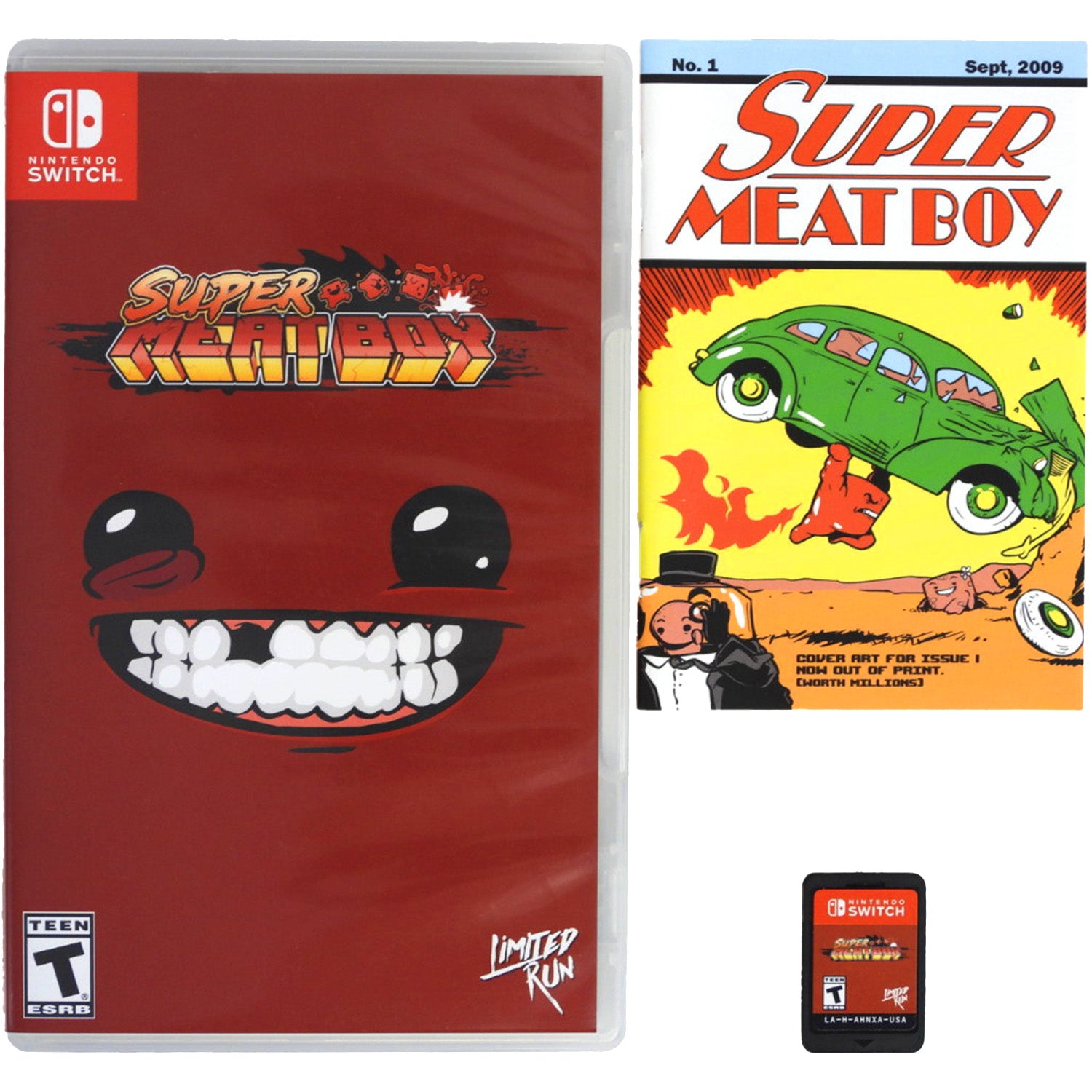Super Meat Boy [Best Buy Edition] [Limited Run Games] (Nintendo Switch)
