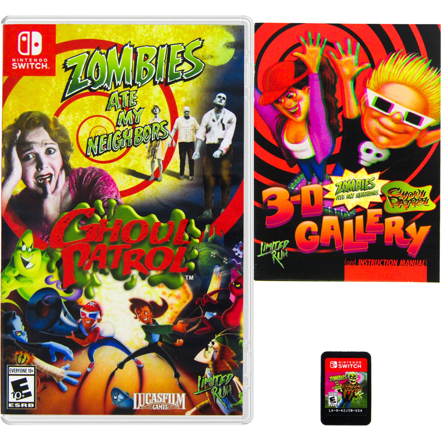 Zombies Ate My Neighbors & Ghoul Patrol [Limited Run Games] (Nintendo Switch)