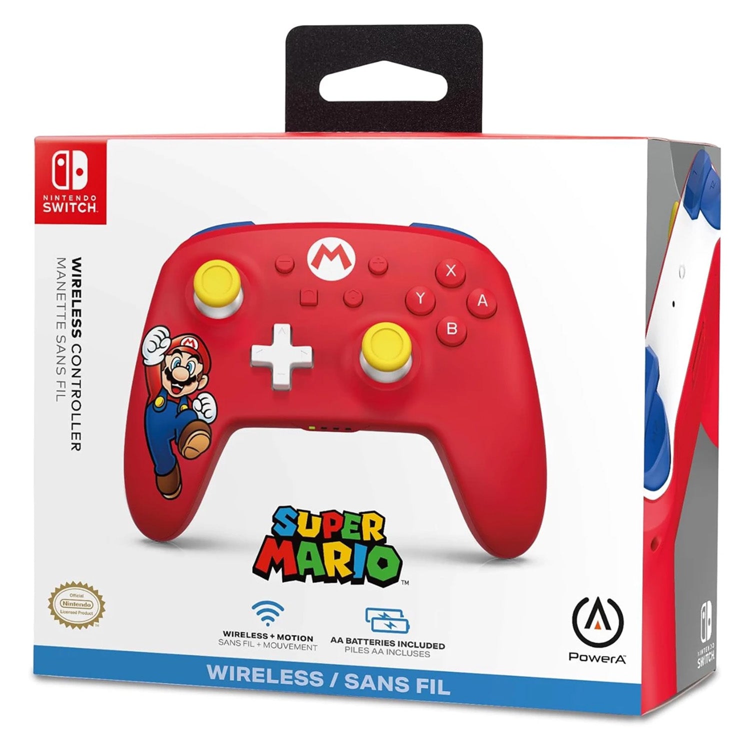 Super Mario Wireless Controller [Mario Joy] [PowerA] (Nintendo Switch ...