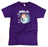 T-Shirt [Glitch Guitar] Purple
