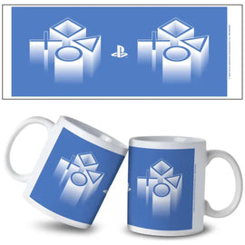 Tasse en céramique PlayStation logos décolorés 11 oz