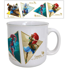 Tasse en céramique Zelda Breath of the Wild Champions 20 oz