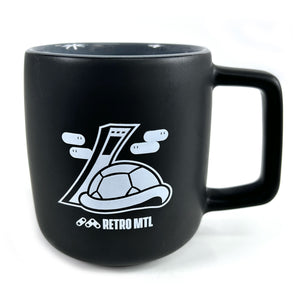 Black Ceramic Mug [Shell Stadium] 15 oz