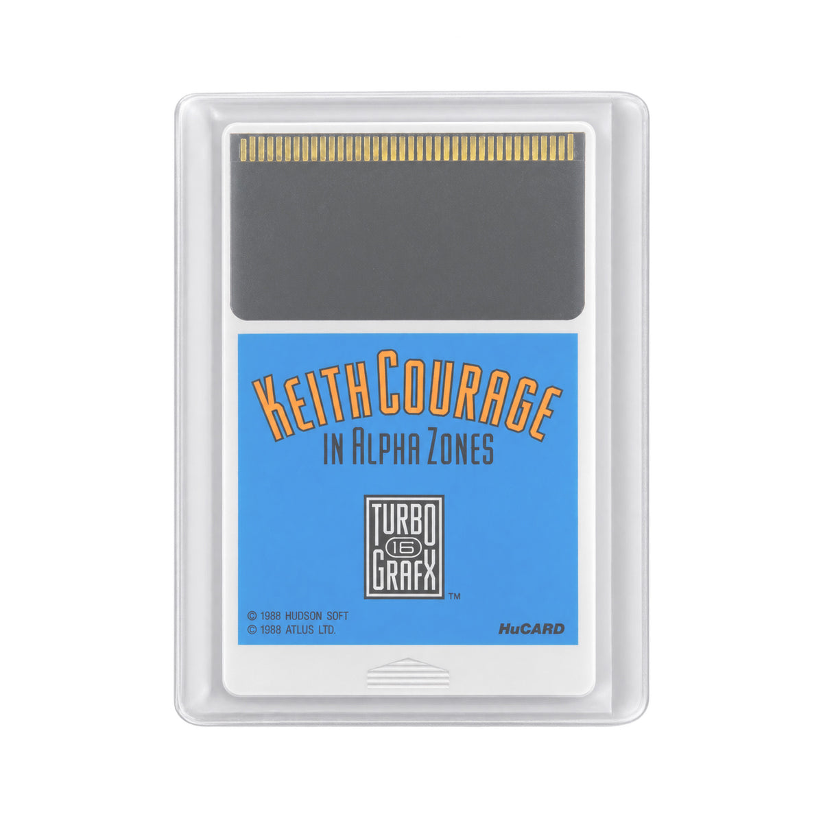 HuCard Protection Sleeve (TurboGrafx-16 / PC Engine)