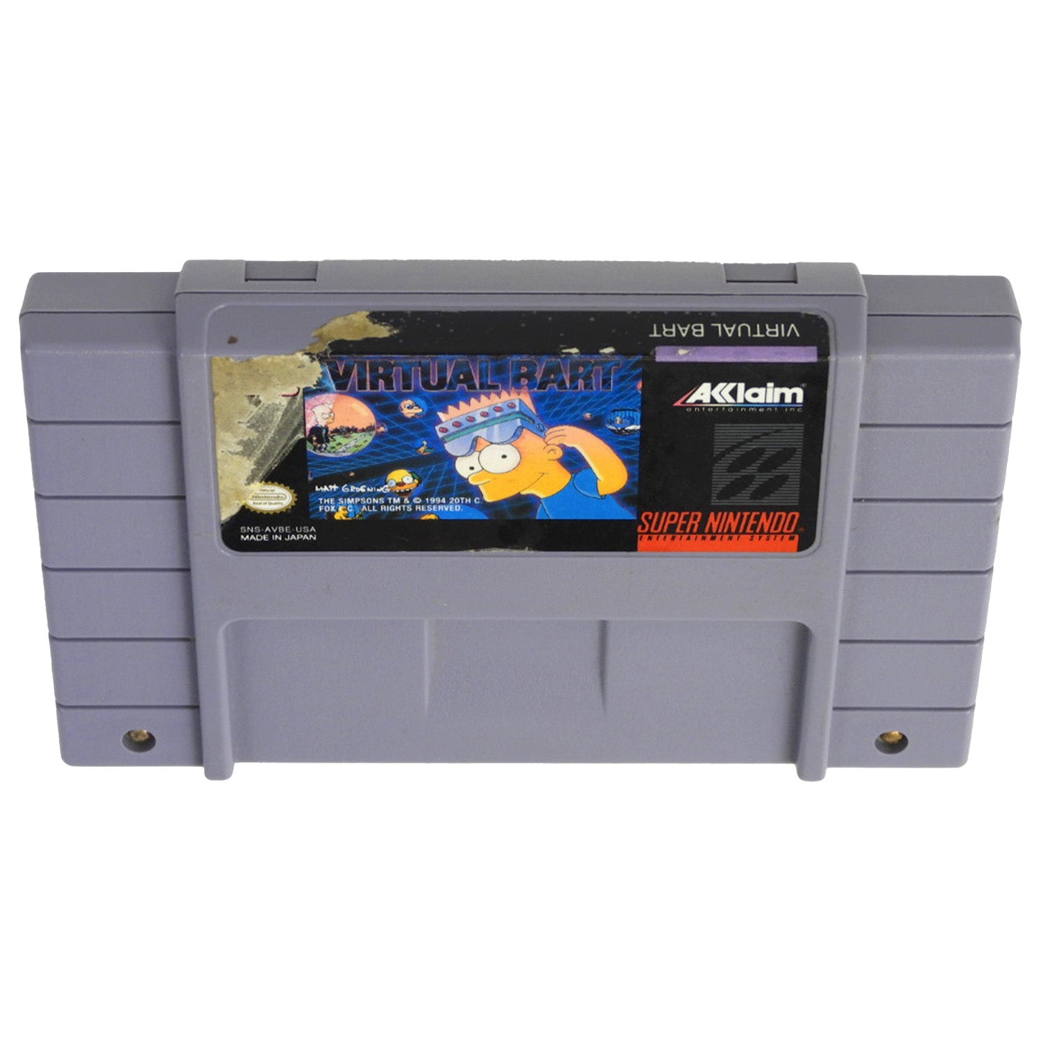 Virtual Bart (Super Nintendo / SNES)