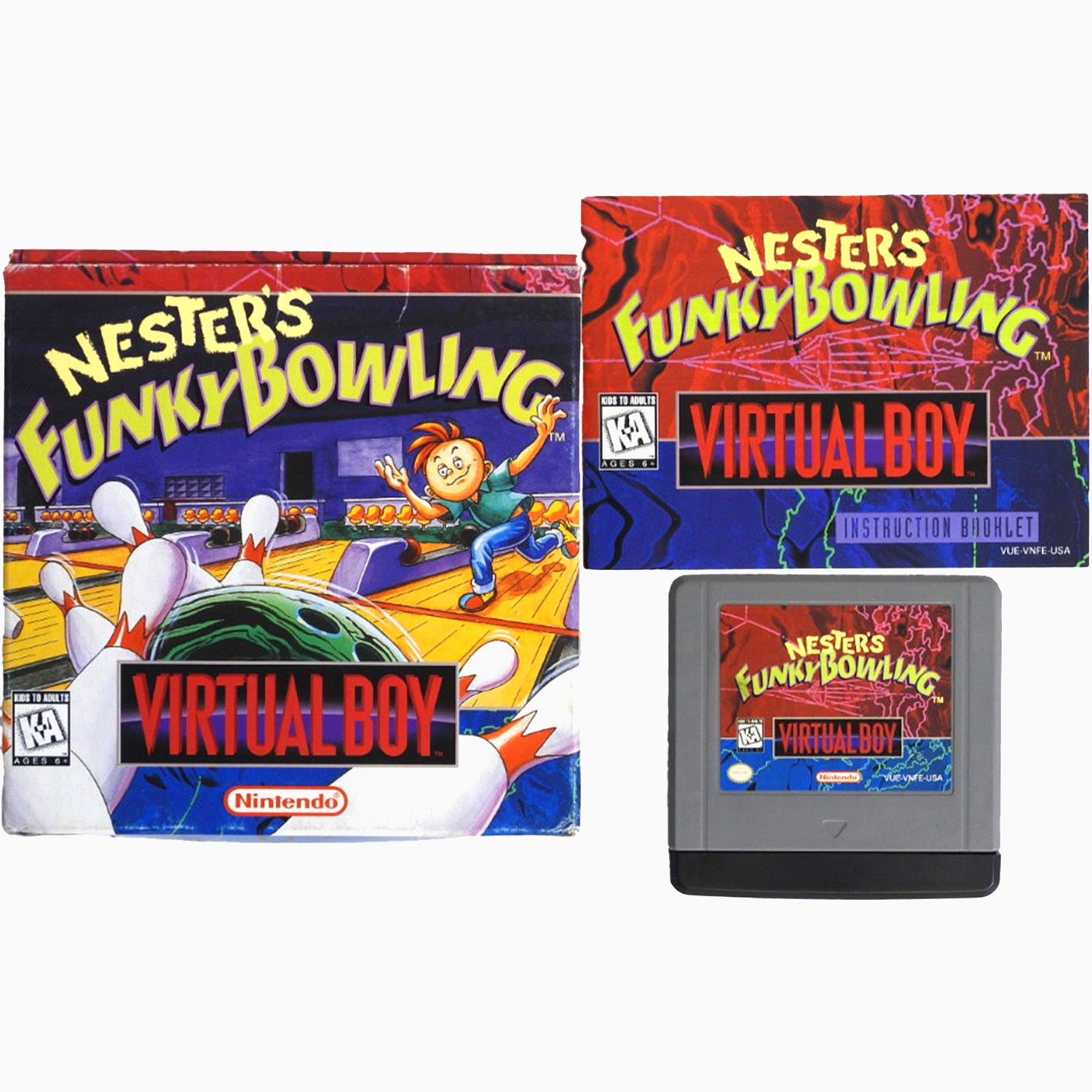 Nester's Funky Bowling (Virtual Boy)