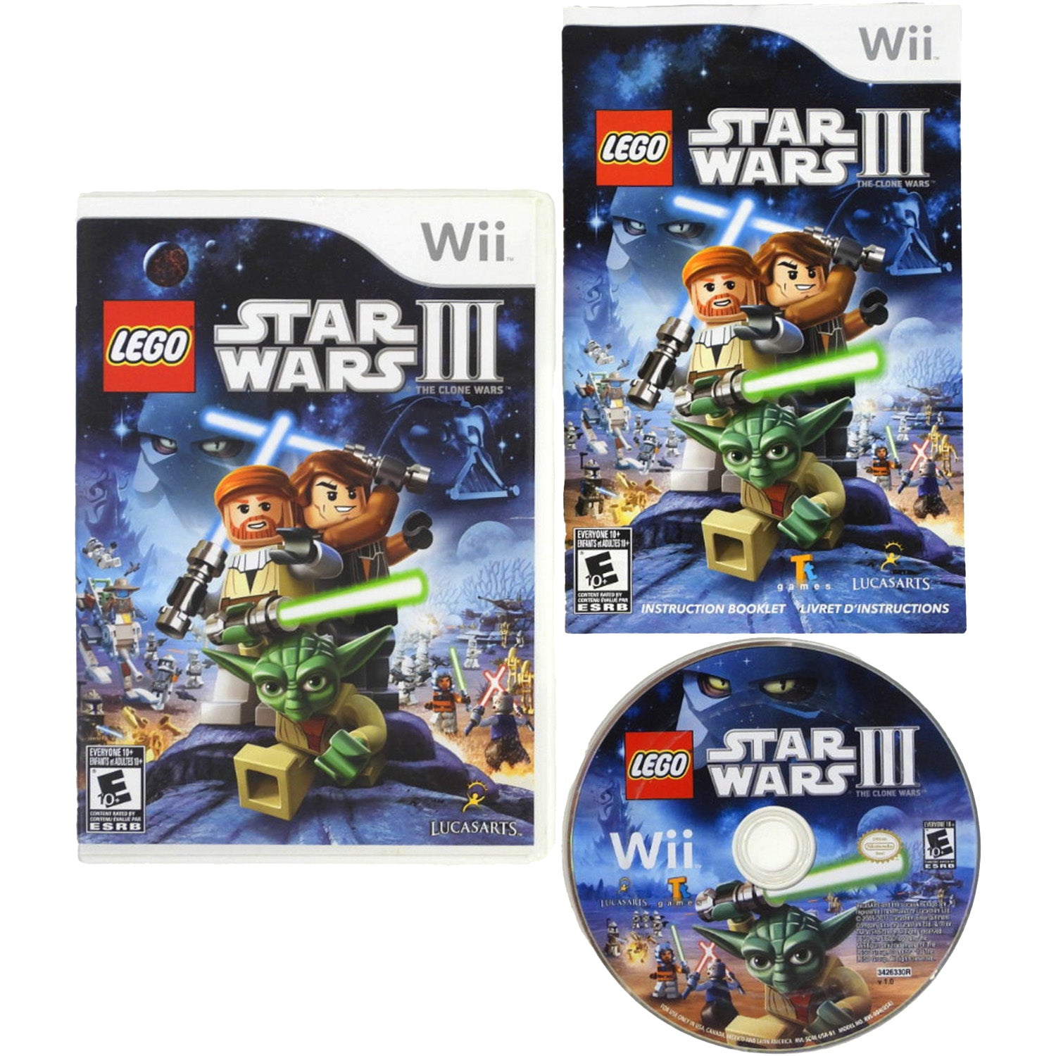LEGO Star Wars III 3: The Clone Wars (Nintendo Wii)