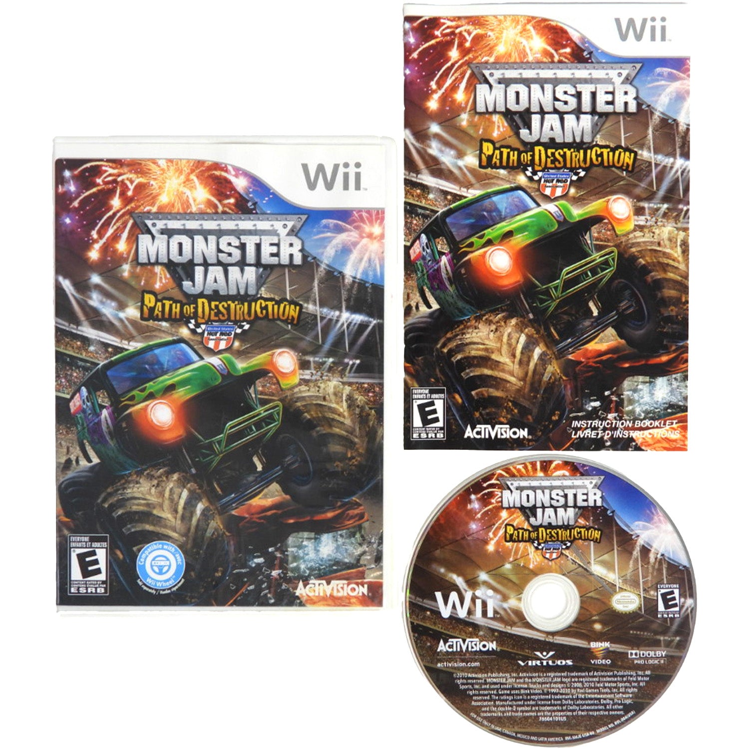 Monster Jam: Path of Destruction (Nintendo Wii)