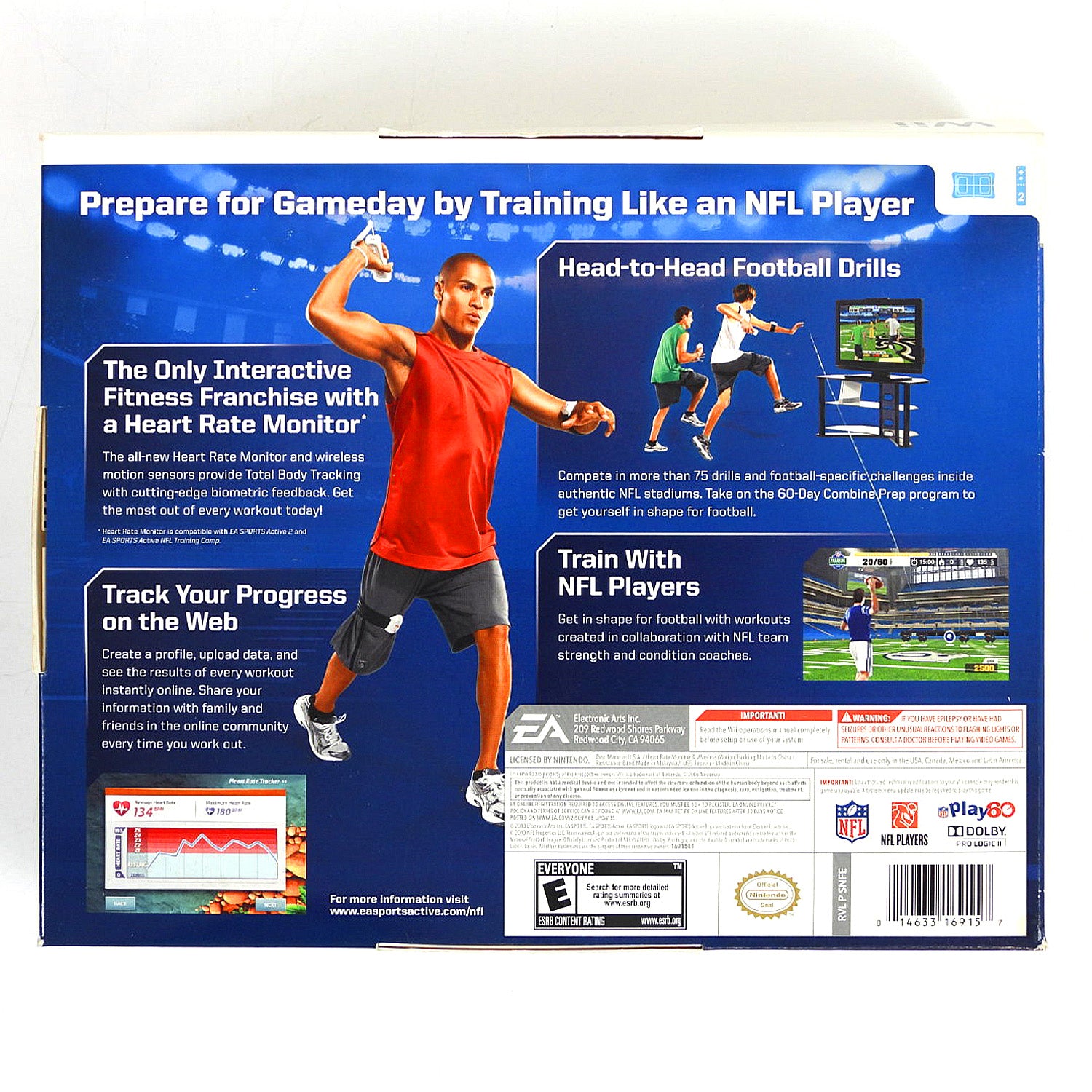 EA Sports Active NFL Training Camp (Nintendo Wii) – Retro MTL