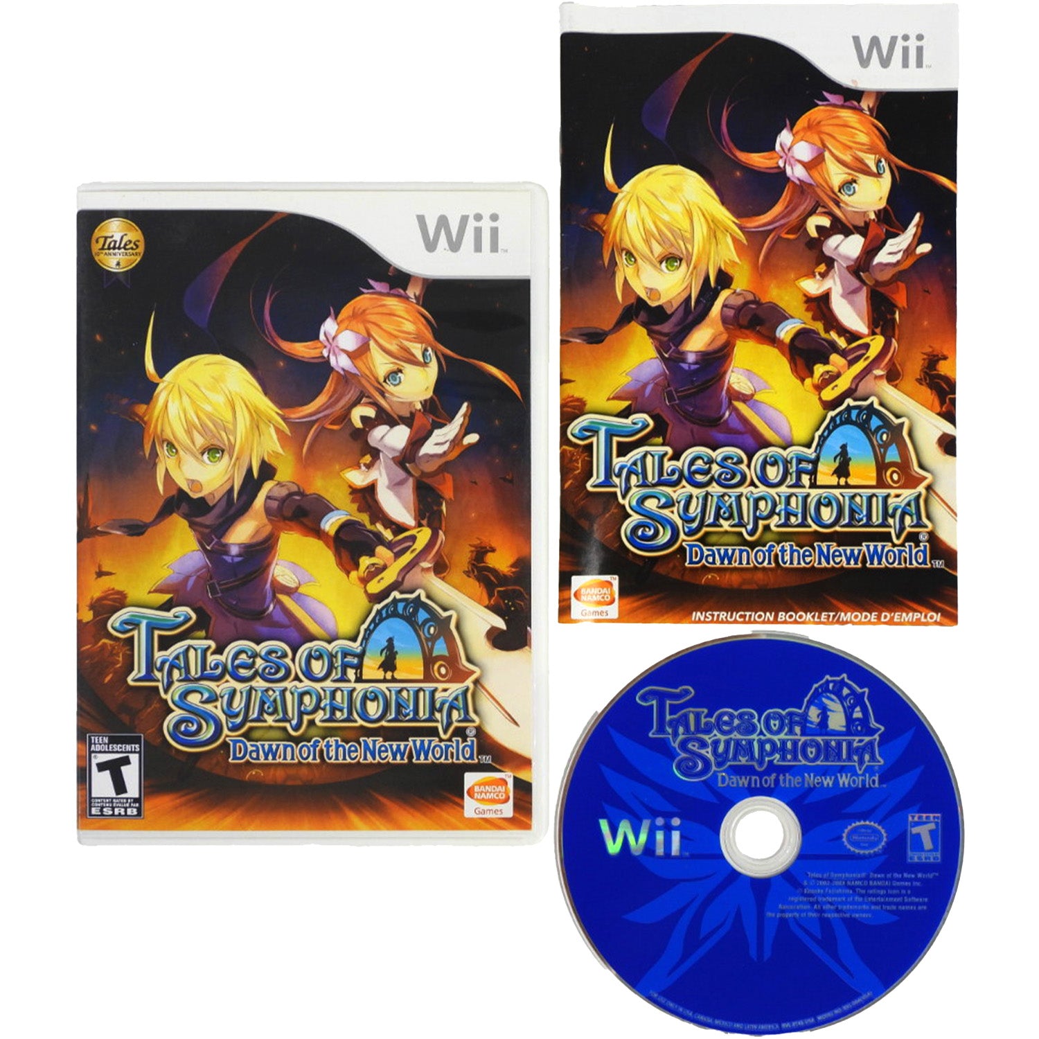 Tales of Symphonia Dawn of the New World (Nintendo Wii)