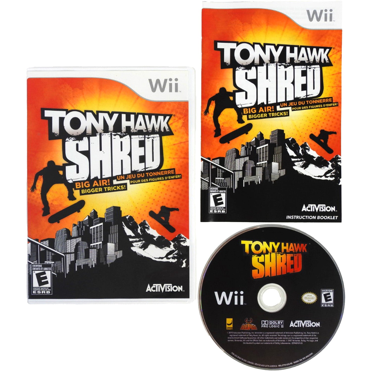 Tony Hawk: Shred (Nintendo Wii)