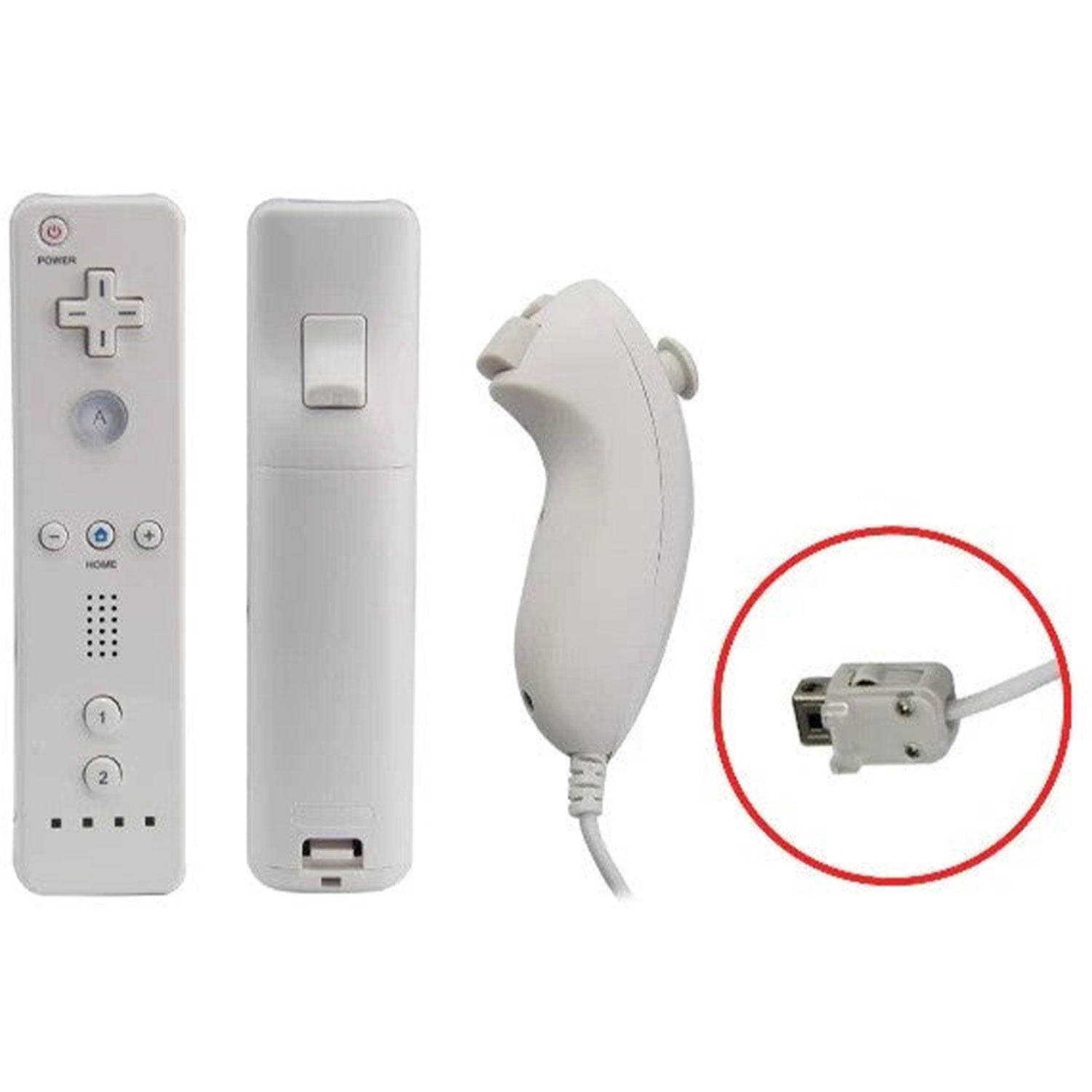 Nintendo Wii Remote + Nunchuk Controller [Unofficial]