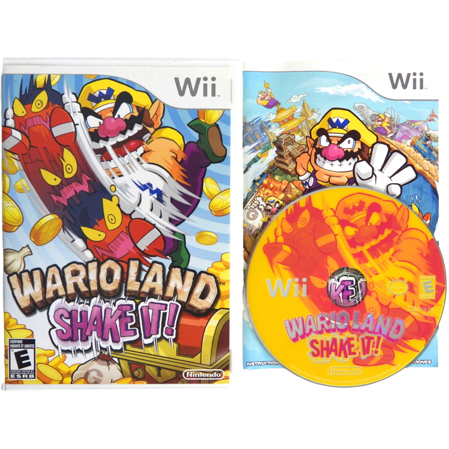 Wario Land: Shake It (Nintendo Wii)