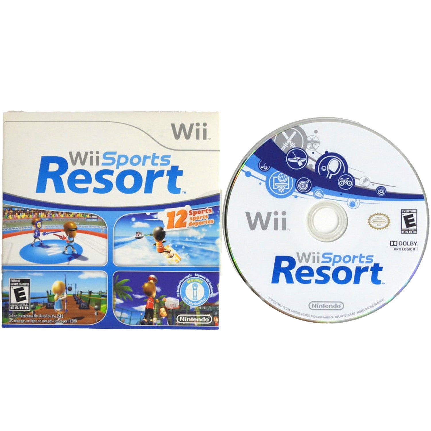 Wii Sports Resort [Cardboard Sleeve] (Nintendo Wii)