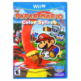 Paper Mario Color Splash (Nintendo Wii U)